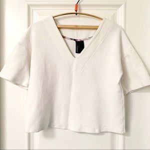 DOLAN Knit Cropped Dolman Top Size M